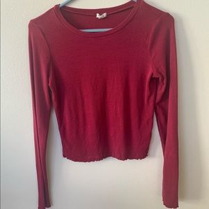 Garage Cropped Long Sleeve